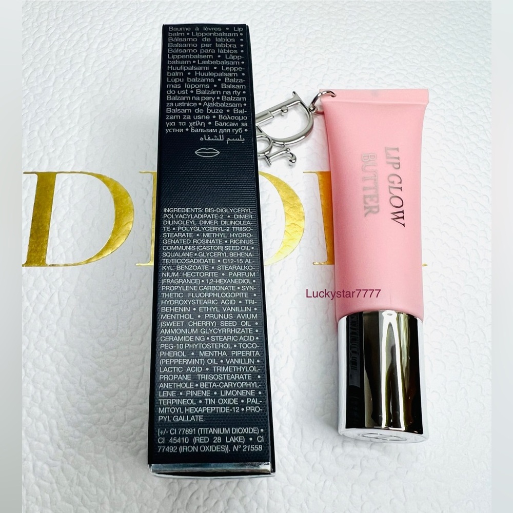 🌸New Dior Addict Lip Glow Butter #101 “Glazed Pink" 🌸 - Picture 8 of 10